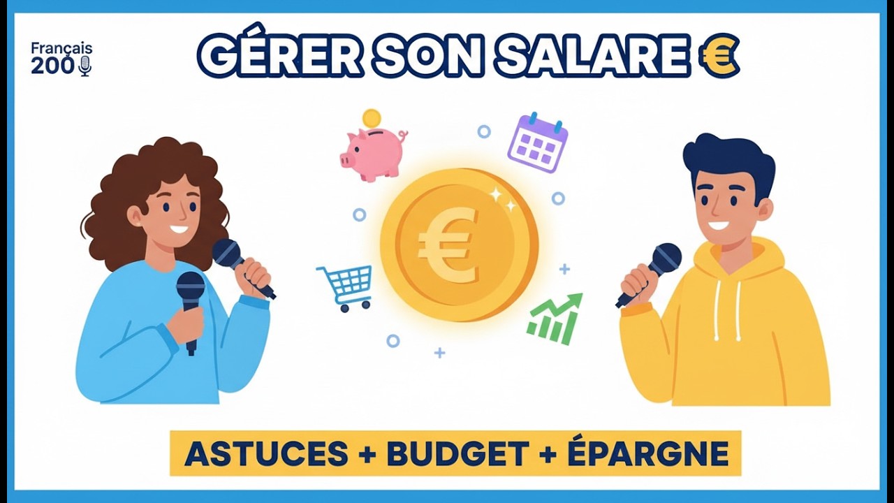 🇫🇷 Gérer son Salaire en Français | Budget, Épargne & Astuces Pratiques – Podcast FLE A2/B1