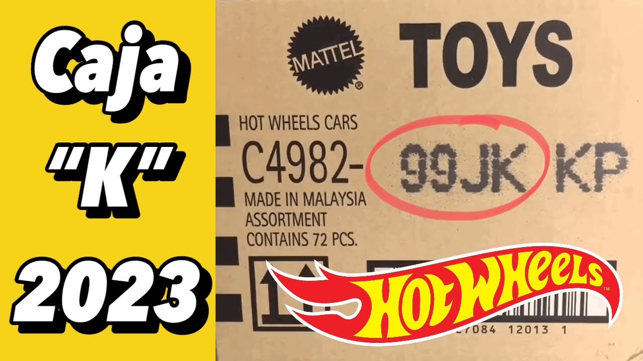Caja &ldquo;K&rdquo; 2023 Hot Wheels B&aacute;sicos @MuazliMarzuki