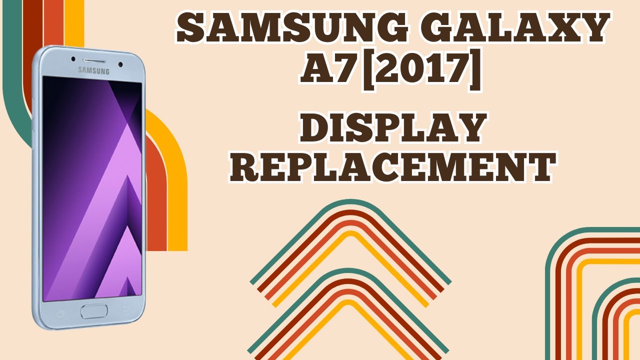 Replacing The Display on the A7[2017]