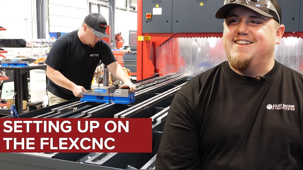 Setting up on the FlexCNC