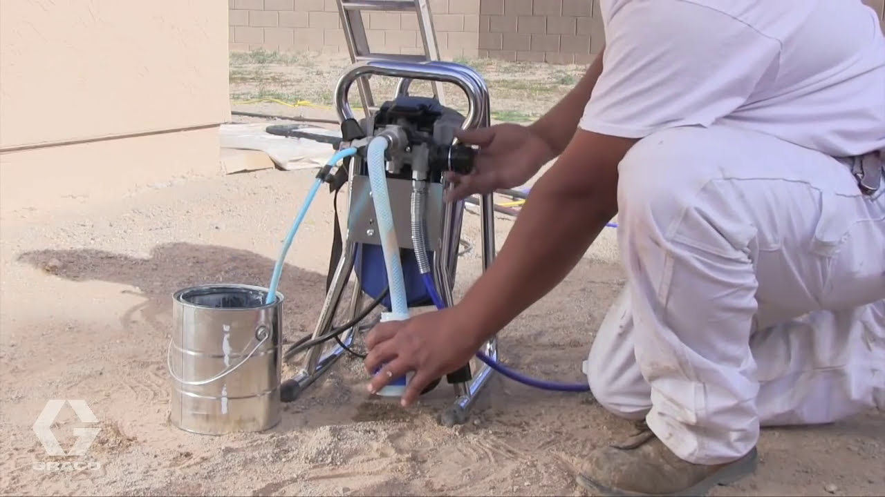 How to set up, use, clean and repair the GX21 paint sprayer