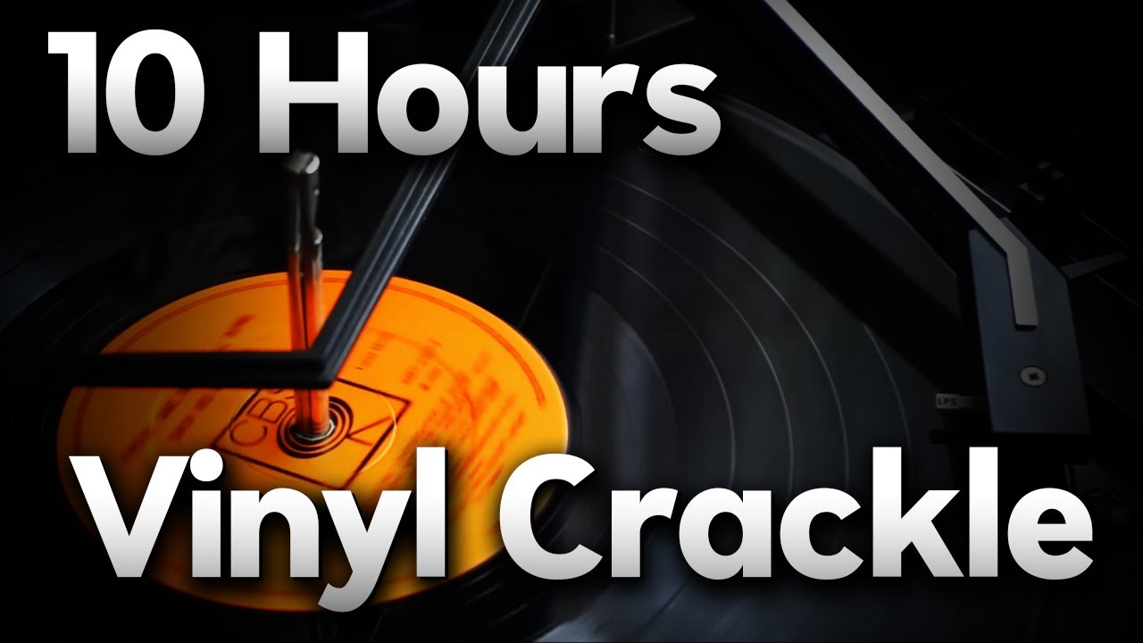 10 Hours of Vinyl Crackle on an old Record Player