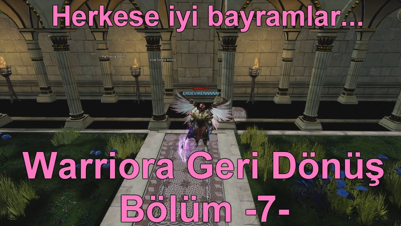 Warrior Bölüm -7- Herkese İyi Bayramlar... | İnferno Temple , PK , Upgrade | Rise Online