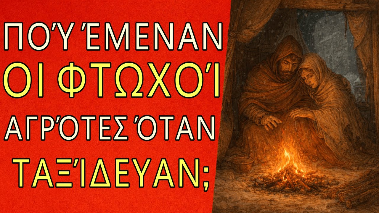 Πού έμεναν οι φτωχοί αγρότες όταν ταξίδευαν;