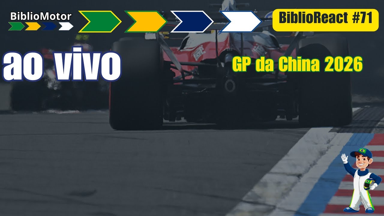 GP DA CHINA F1 2026: CORRIDA AO VIVO E ESTRATÉGIAS | BiblioReact #71 📱