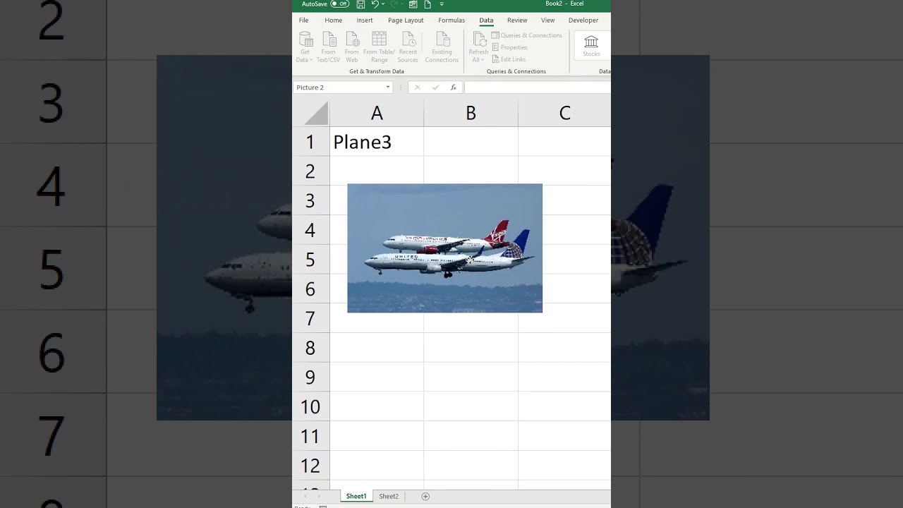 Select a picture with Data Validation