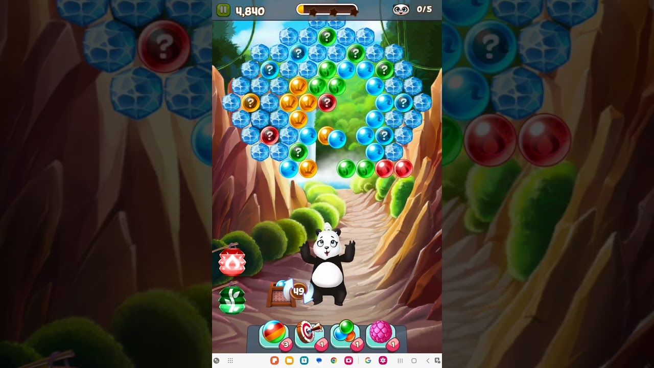 Old Panda Pop Level 171 (Broken Soundtrack!)