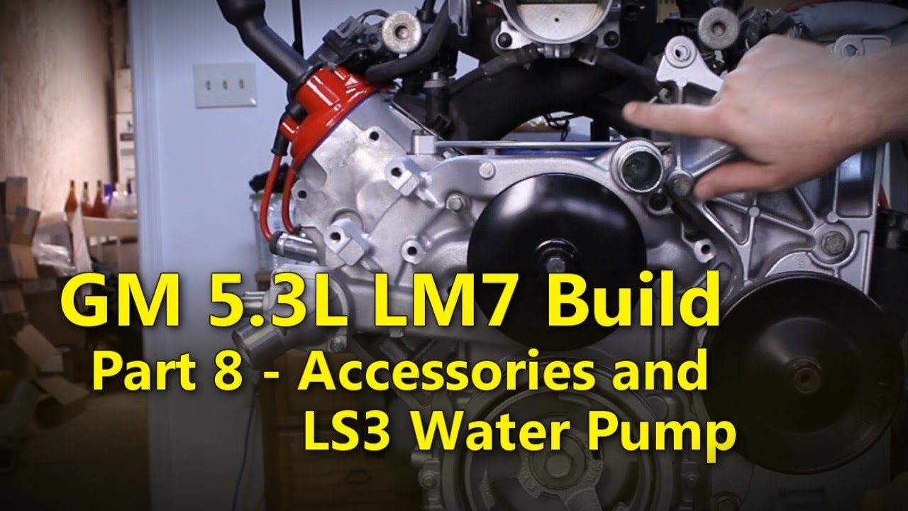 LS 5.3L Build Part 8 Senors and LS3 Water Pump | Project Rowdy Ep012