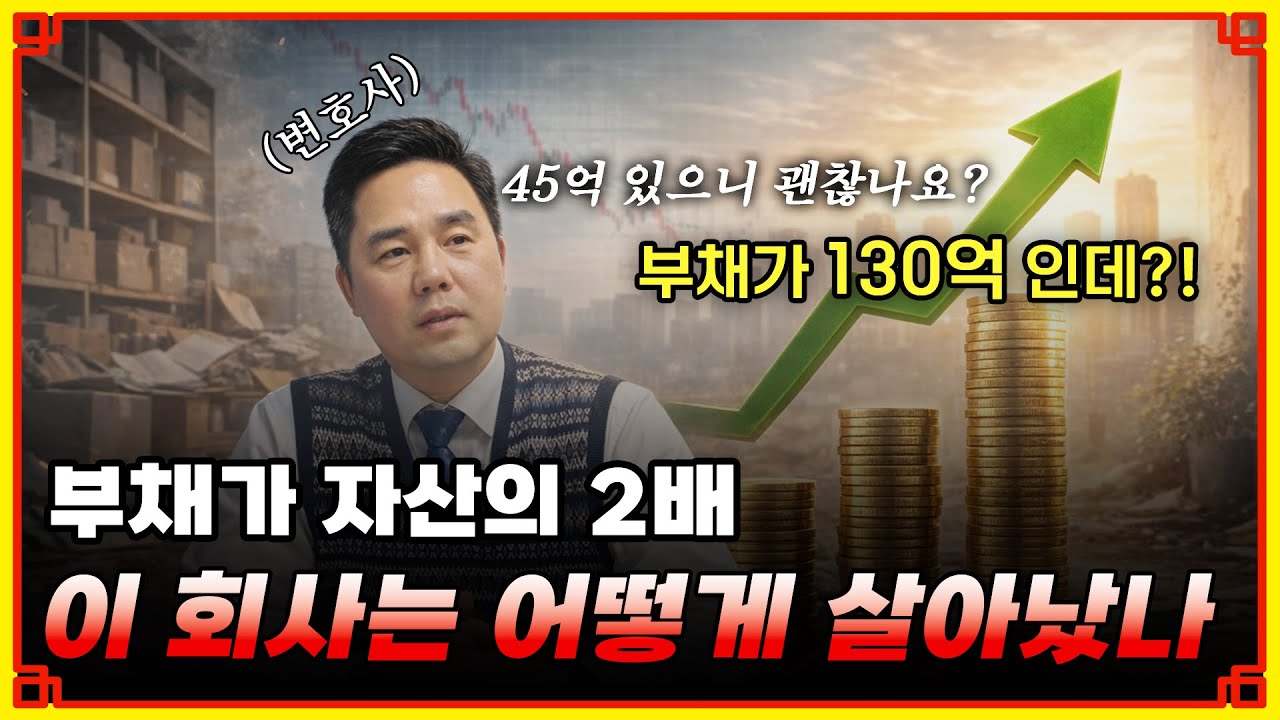자산 45억, 부채 103억… 파산 직전이던 이 유통회사는 어떻게 살아남았을까? #도산위기  #위기극복 #기업스토리