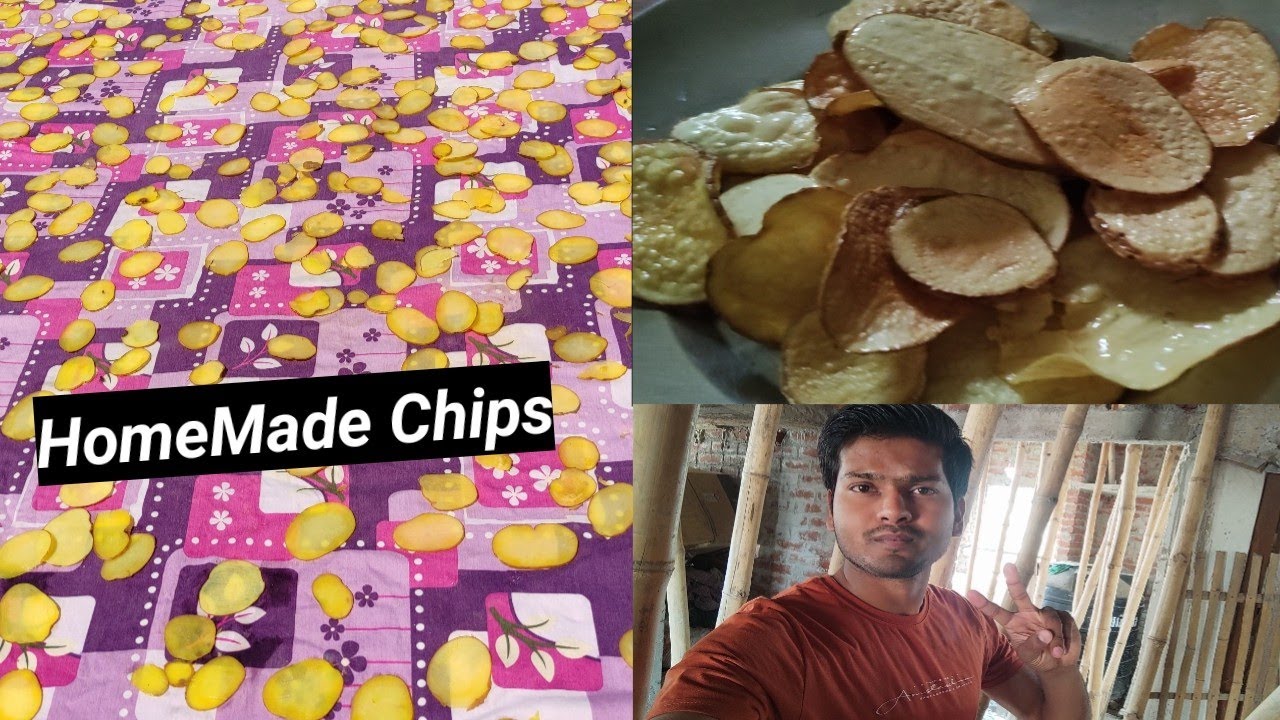 We Made Chips In HOME / HomeMade Chips