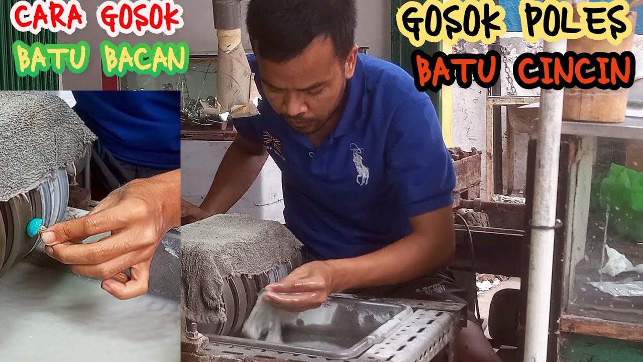 CARA GOSOK POLES BATU BACAN DOKO