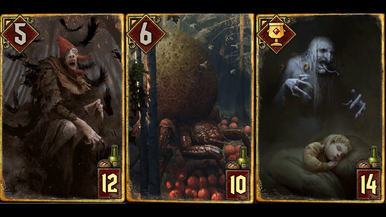 Gwent : Arachas Queen, Weavess: Incantation, Witches Sabbath and Haunt.