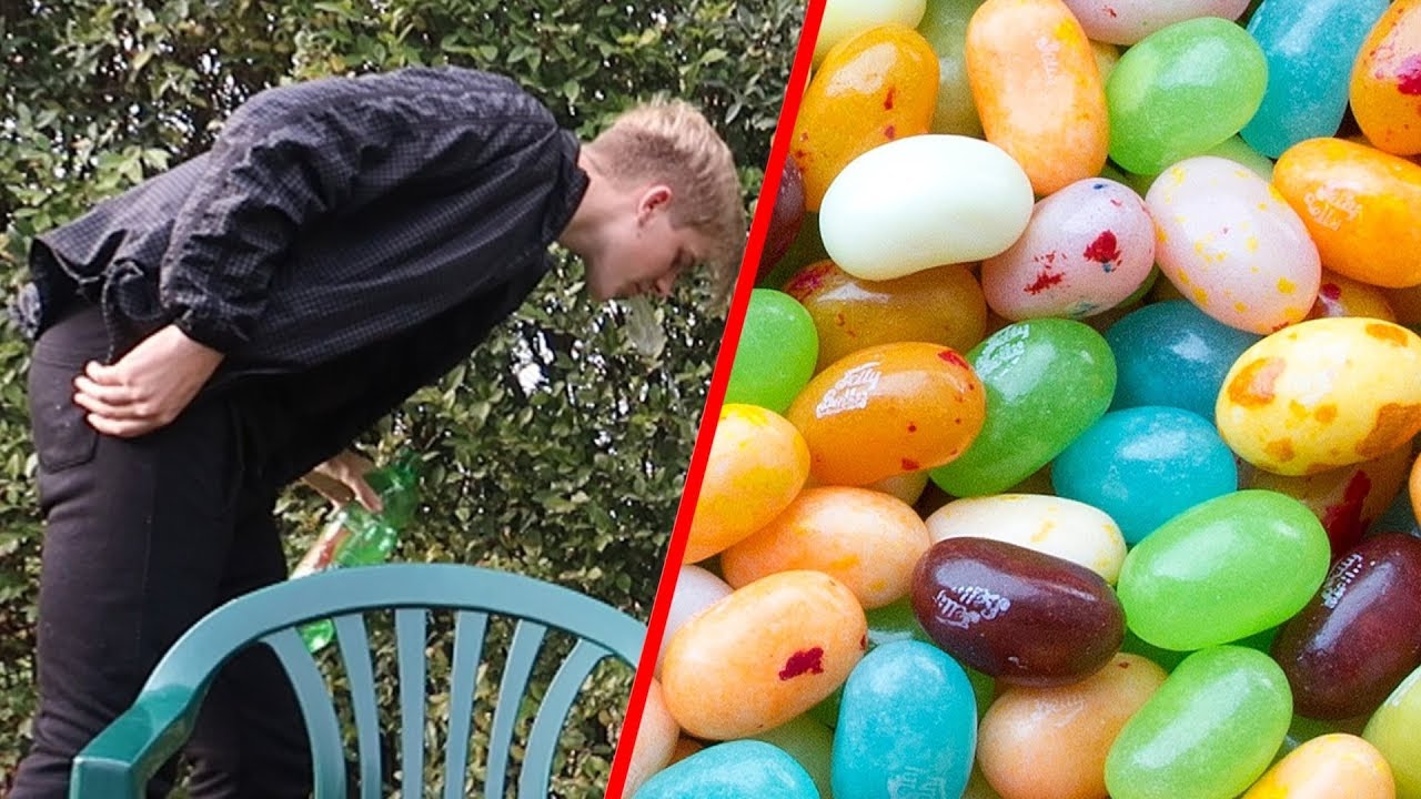 FÚJ! Már megint HÁNYÁS! | Bean Boozled eszegetés w/U2Row