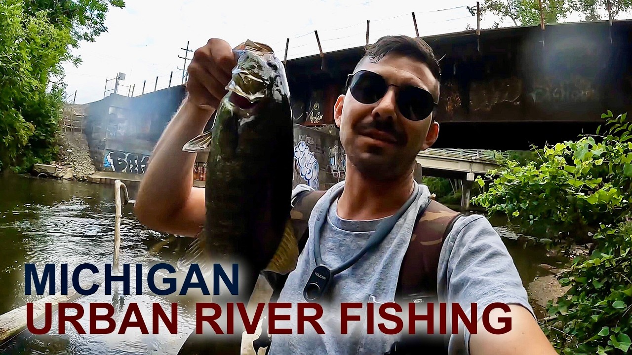 Urban Smallmouth Fishing - Huron River Hidden Gems
