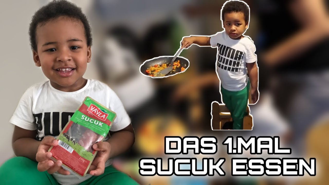 KAYDEN probiert ZUM 1. MAL TÜRKISCHES SUCUK mit EI