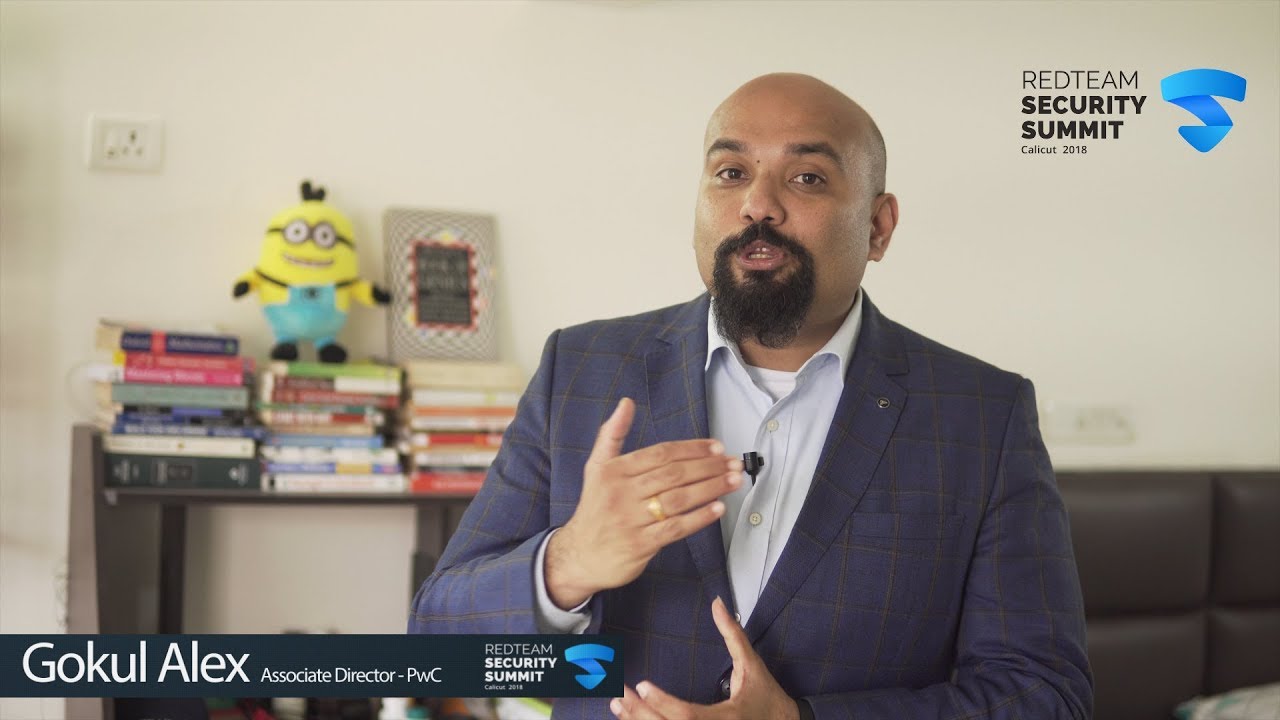 Gokul Alex | RedTeam Security Summit '18 | Speaker Bits