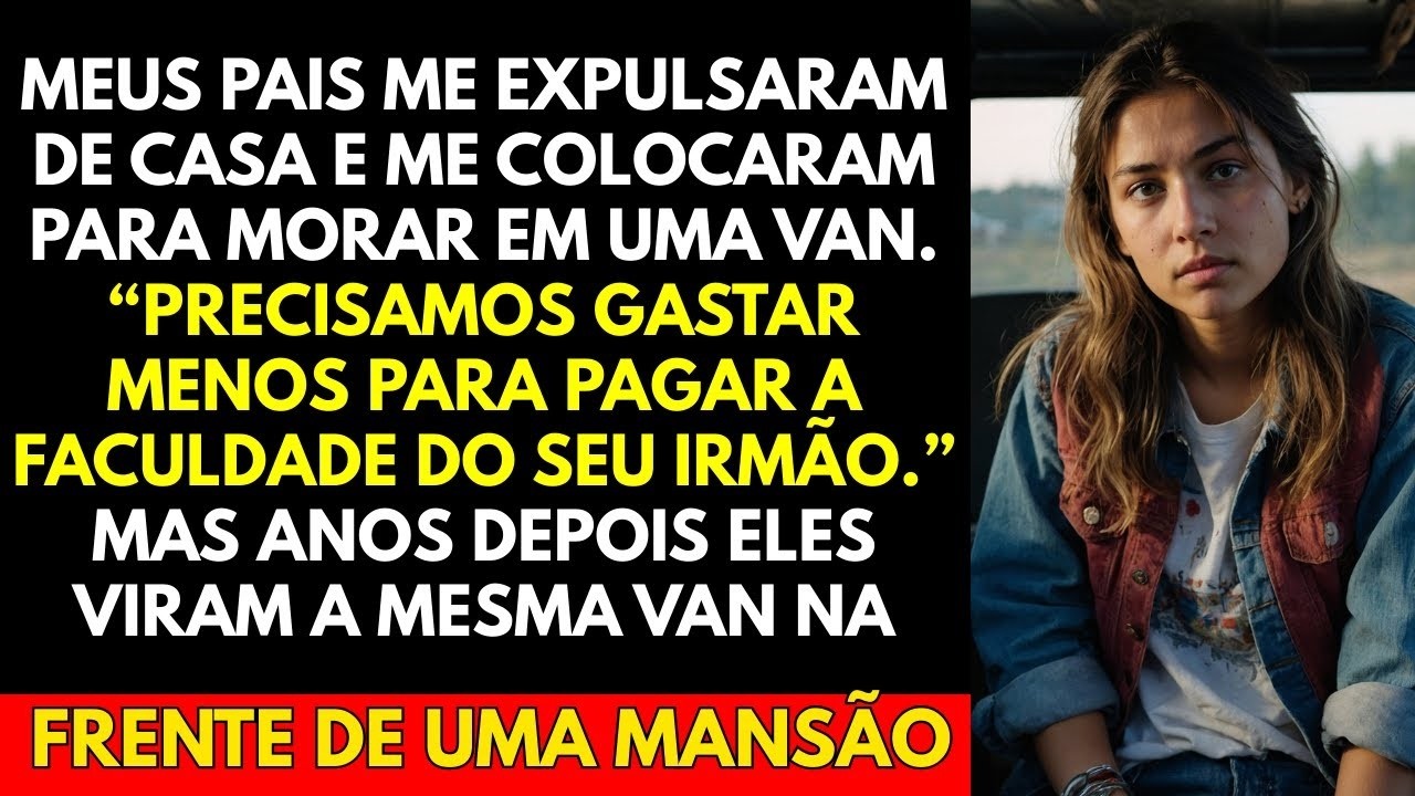 Meus Pais Me Expulsaram De Casa E Me Colocaram Para Morar Em Uma Van  “Precisamos