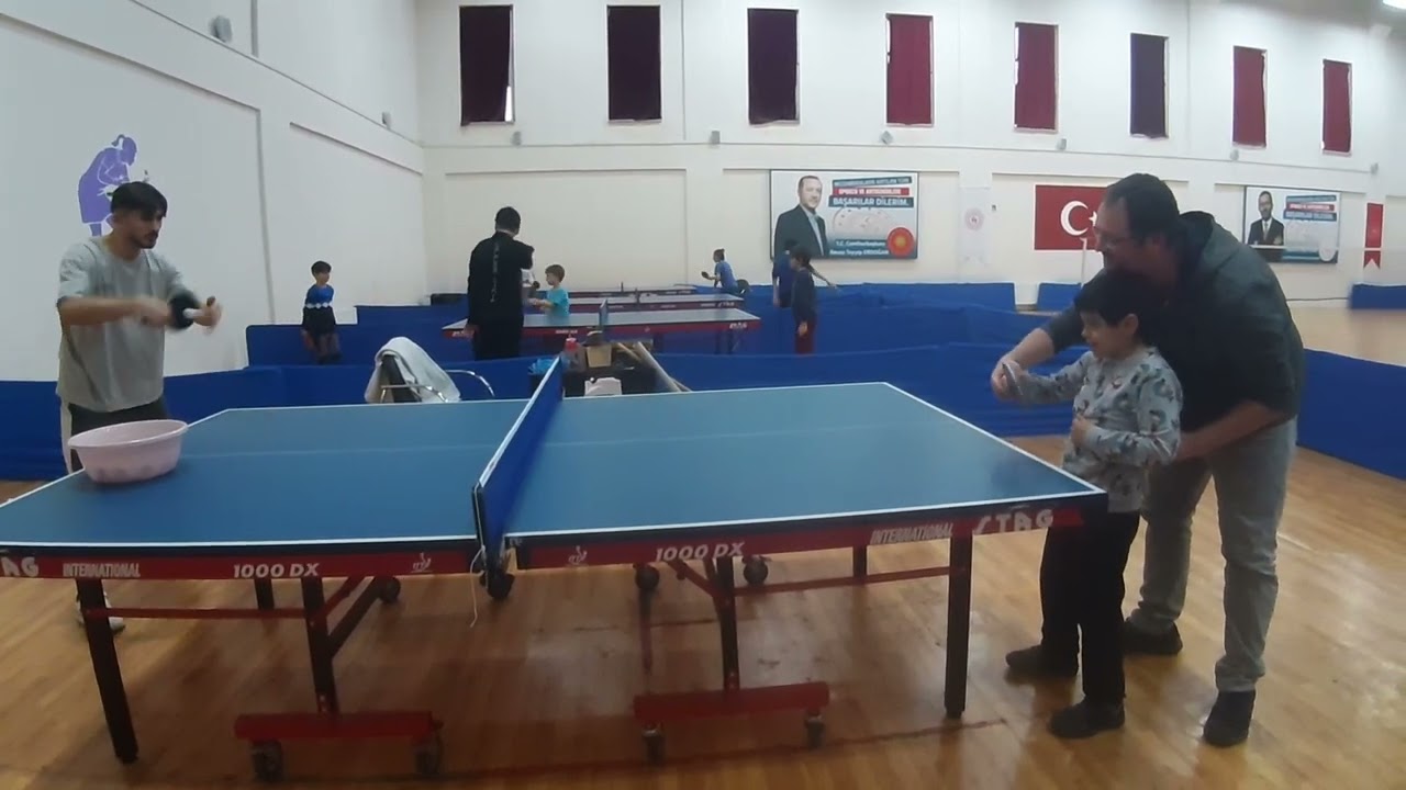 Masa tenisi öğreniyorum 🏓✌