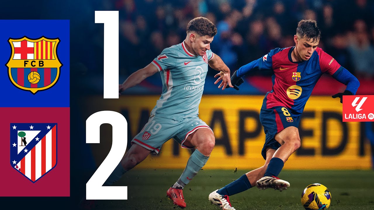 FC BARCELONA 1 vs 2 ATL&Eacute;TICO MADRID | LALIGA 2024/25 MD18