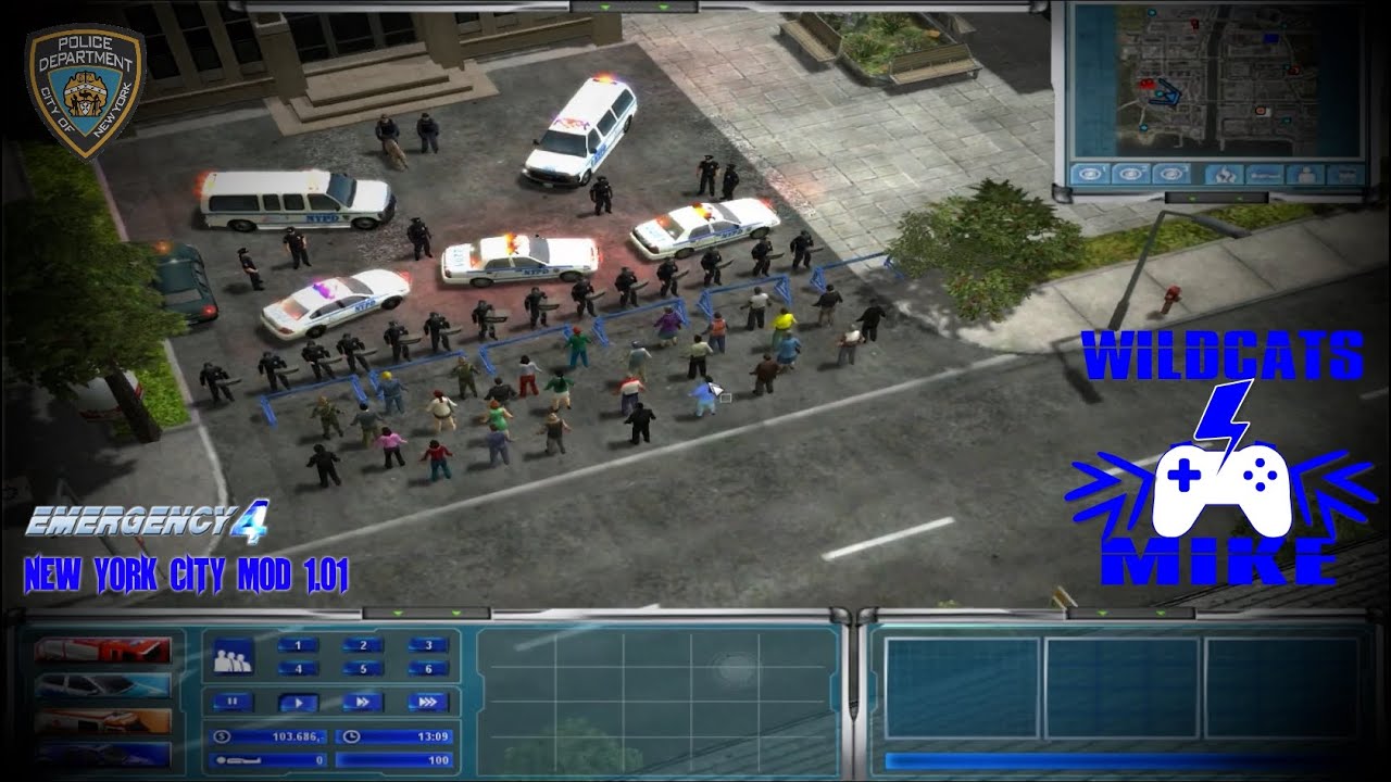 CRIME WAVE!  (Emergency 4 NYC mod v1.01)