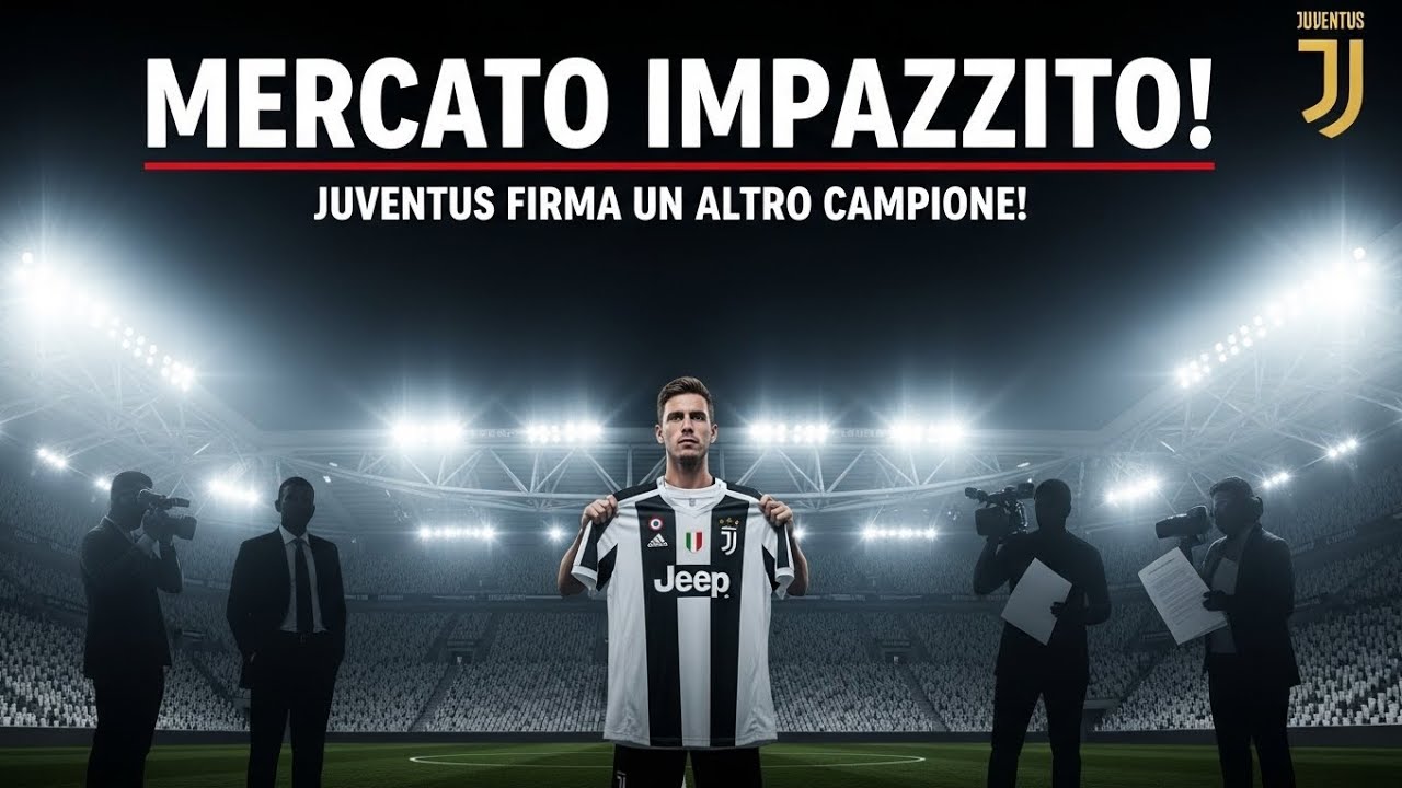Mercato Impazzito: Juventus Firma un Altro Campione!"