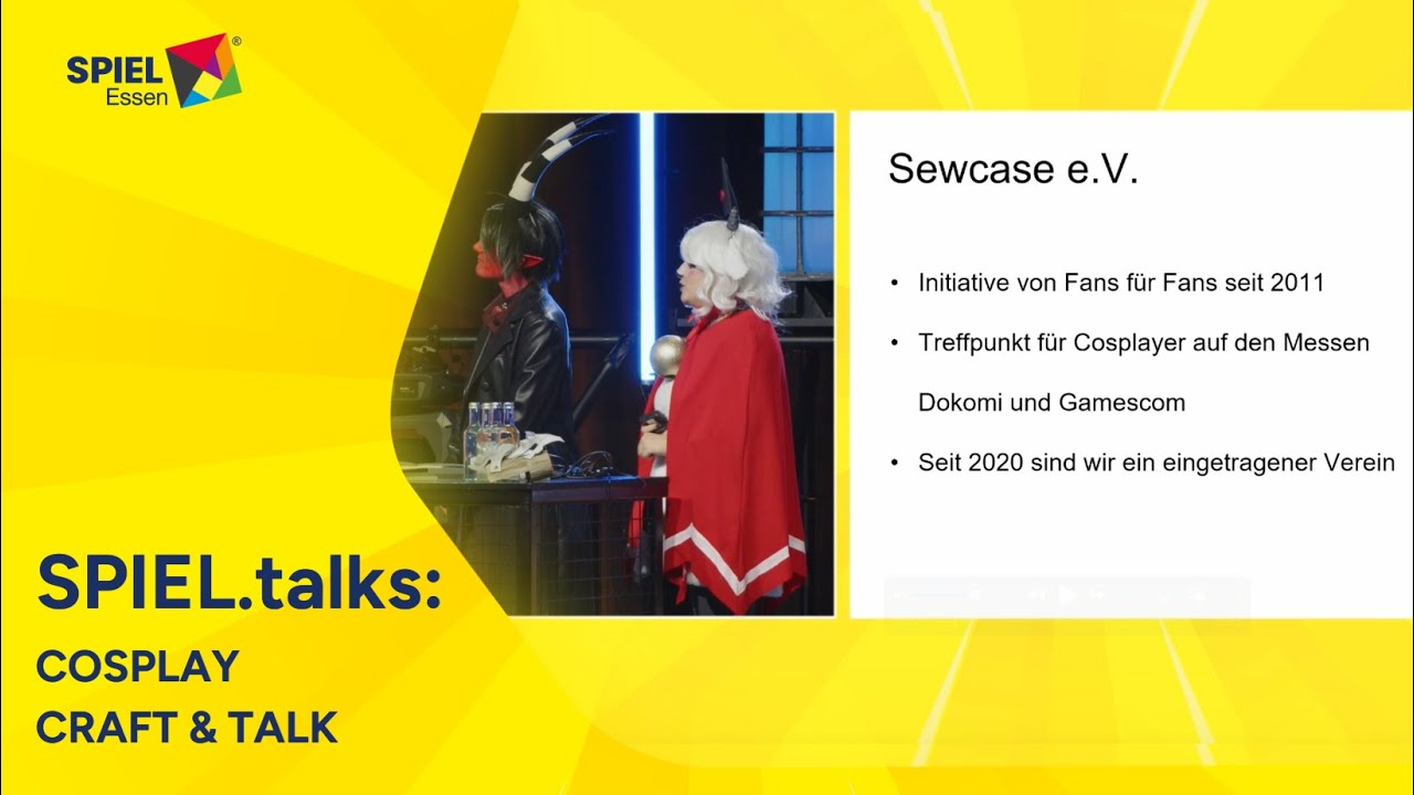 SPIEL.talks 2025 COSPLAY CRAFT & TALK