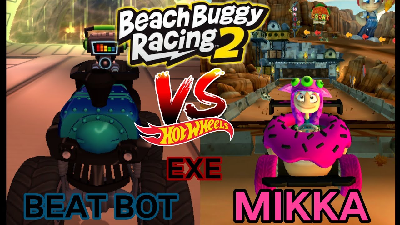 Beach Buggy Racing 2|Beat Bot VS Mikka Funny moment|Short #3