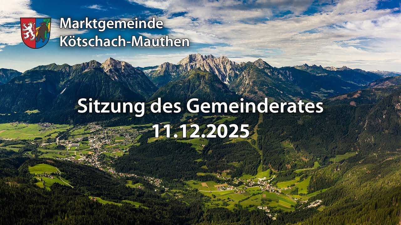 Gemeinderat Kötschach-Mauthen vom 11.12.2025