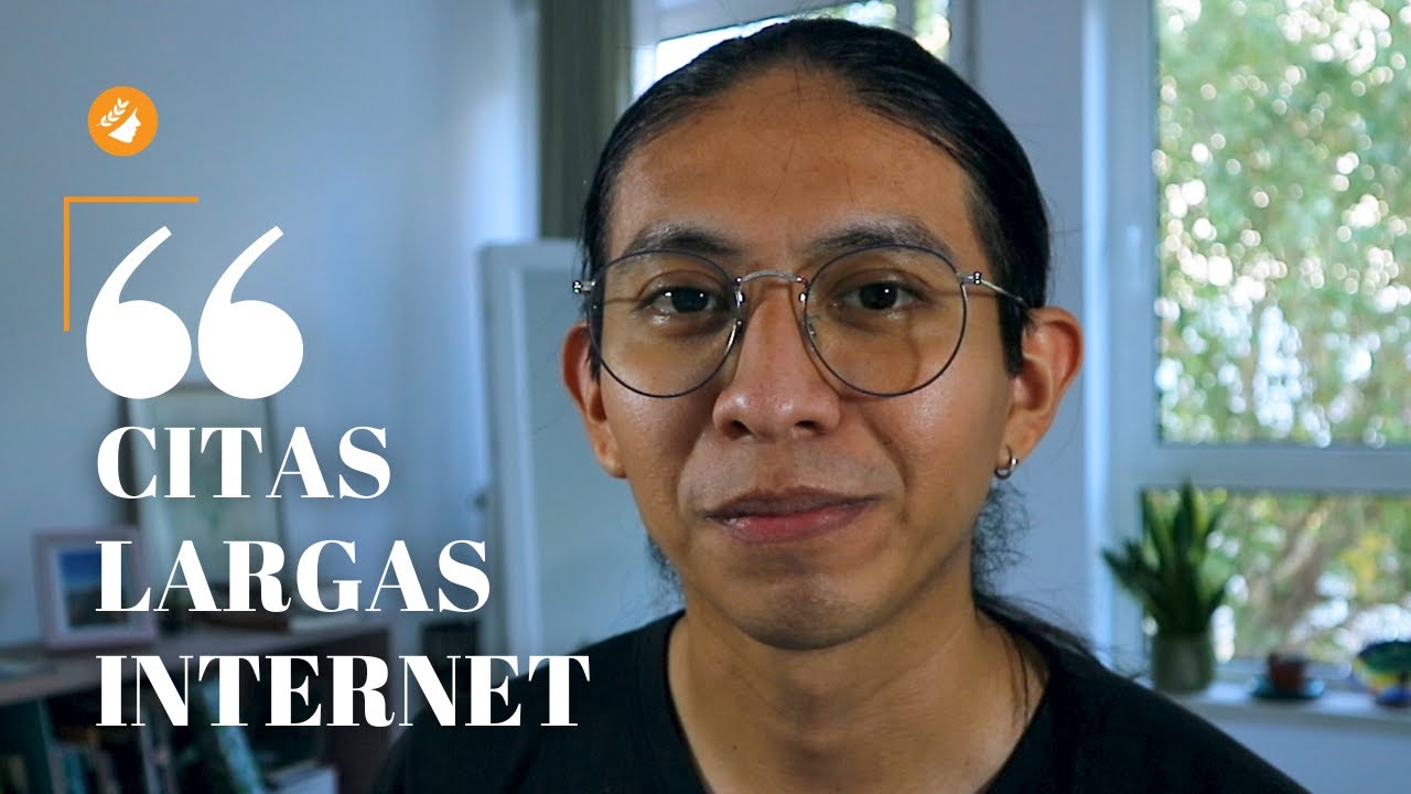 ¿Cómo hacer citas largas de páginas de internet?
