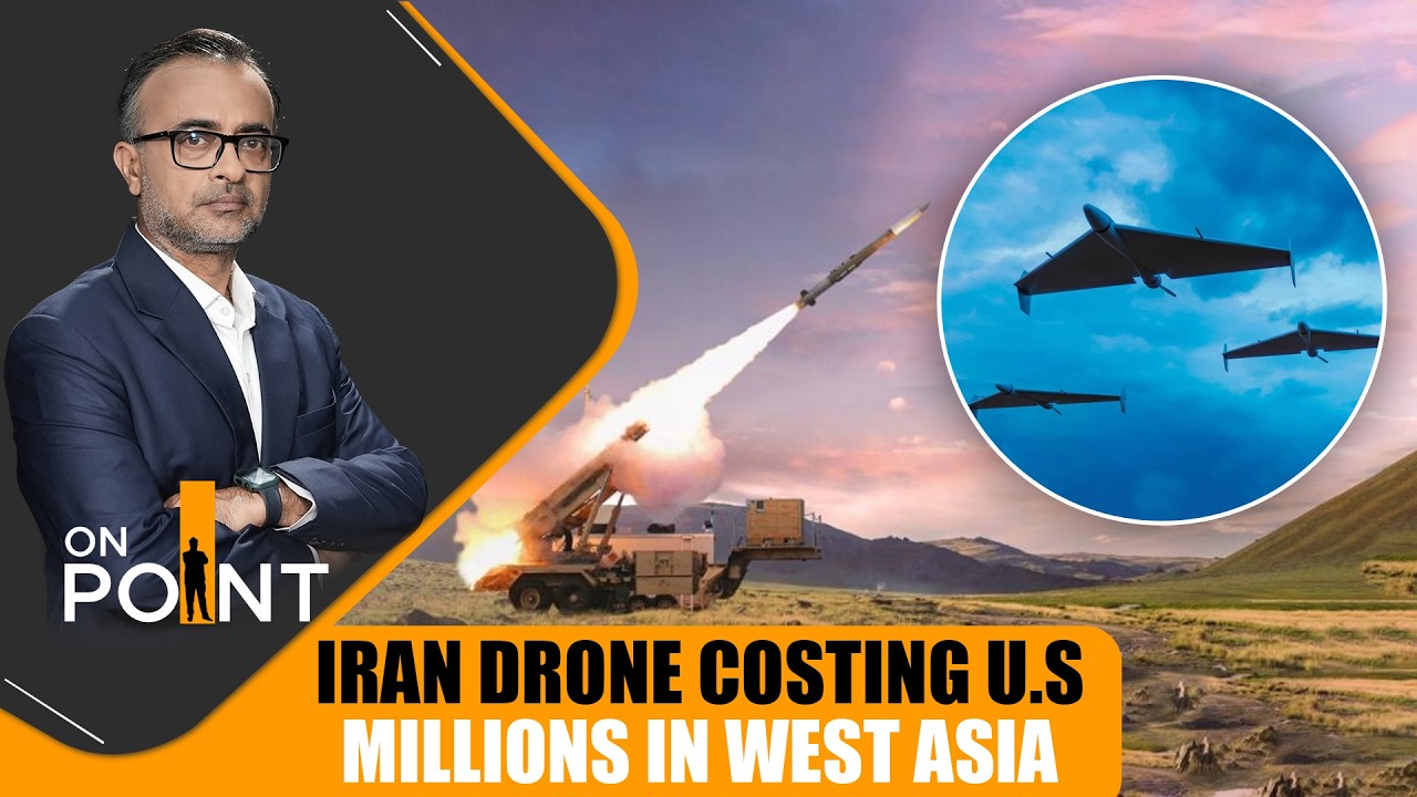 Iran&rsquo;s Cheap Drone Swarms Force U.S. Into Costly Interceptor Trap | ON POINT | News9