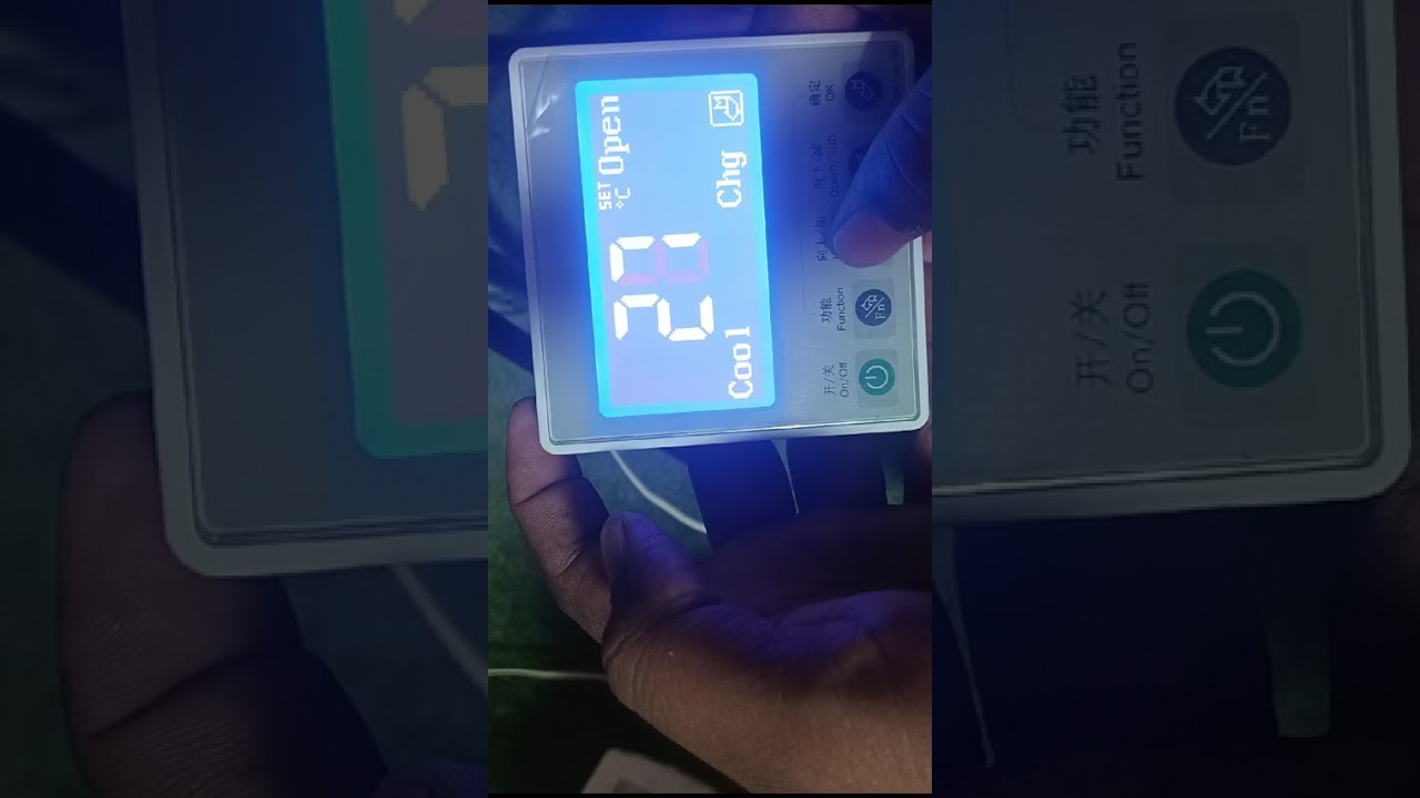 Airoswim hot and cool temperature controller setting 