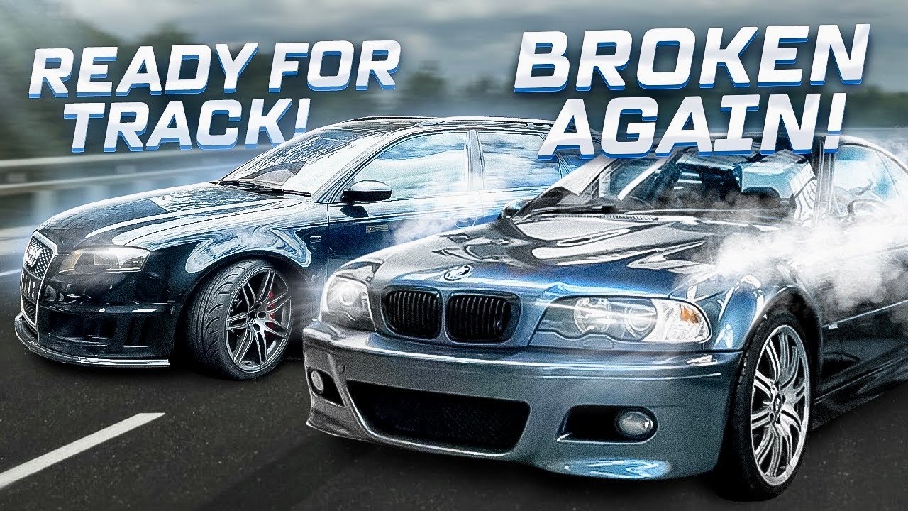 Еще больше проблем с E46 M3 и наш трековый автомобиль B7 RS4 НАКОНЕЦ-ТО ГОТОВ!