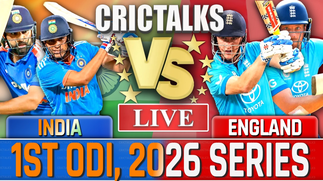 Live: India vs England, 1st ODI, 2026 Series, Cricket Match Today Scores & Commentary, CricTalks