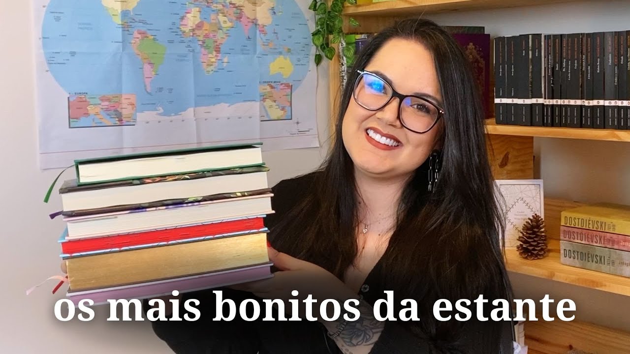 Os livros mais bonitos da minha estante (segundo vozes da minha cabeça) ⭐
