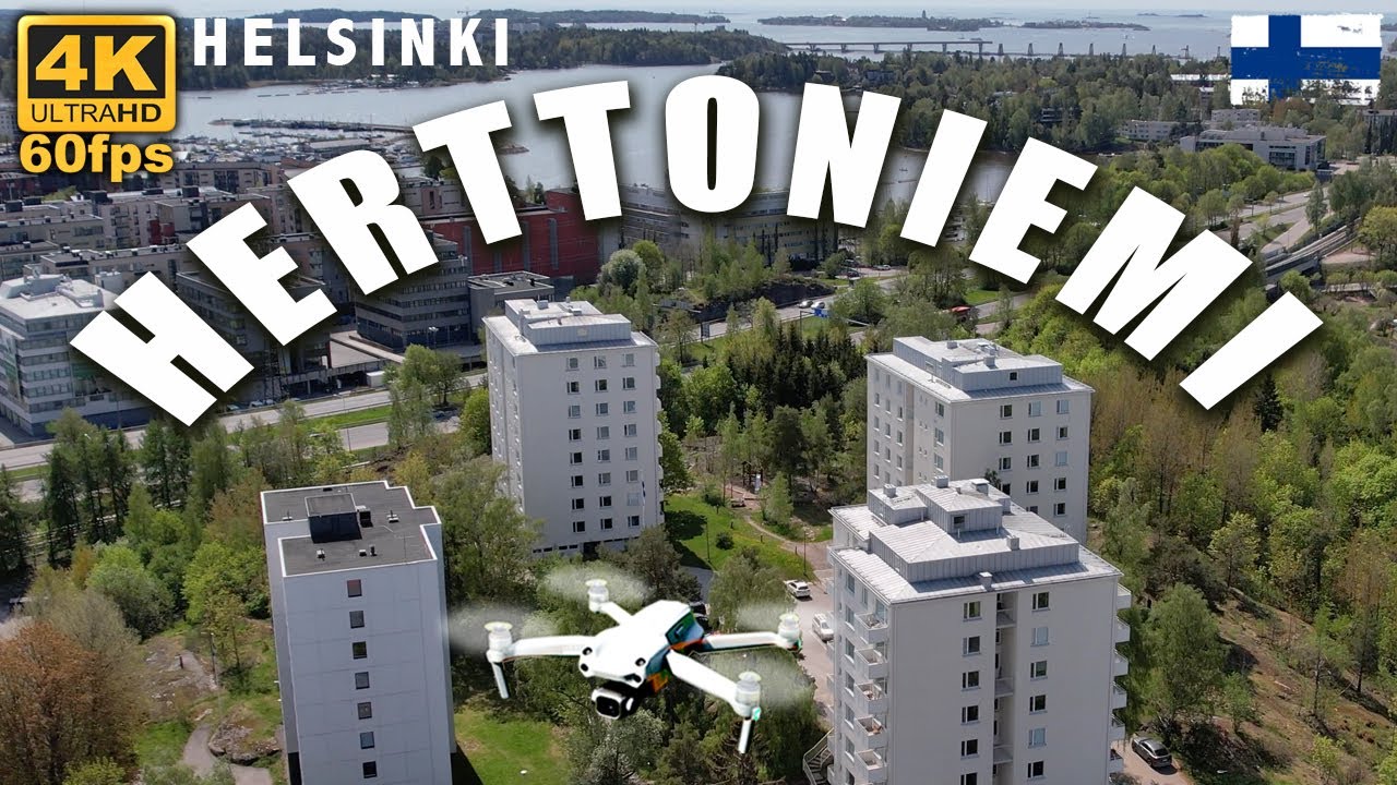 HERTTONIEMI HELSINKI 🚁 Rento upea paikka 👣 Maisema kaupunginosa ☘️Luontopolku ja luonnonsuojelualue