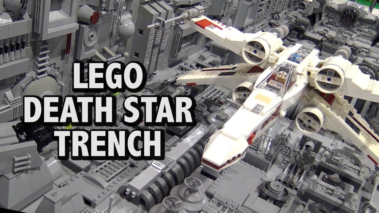Huge LEGO Star Wars Death Star Trench Scene | BrickFair Alabama 2017