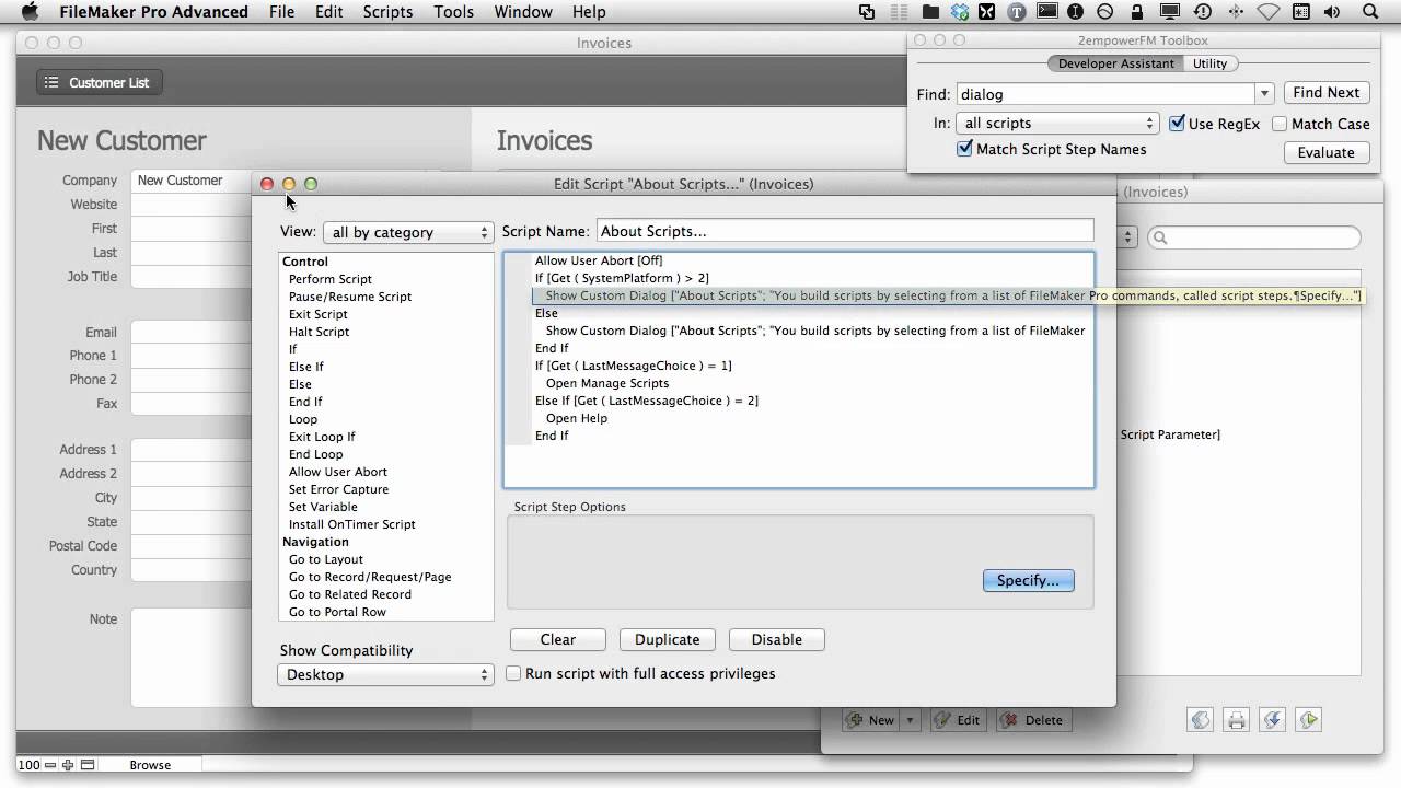 FileMaker Development Much Easier - Developer Assistant