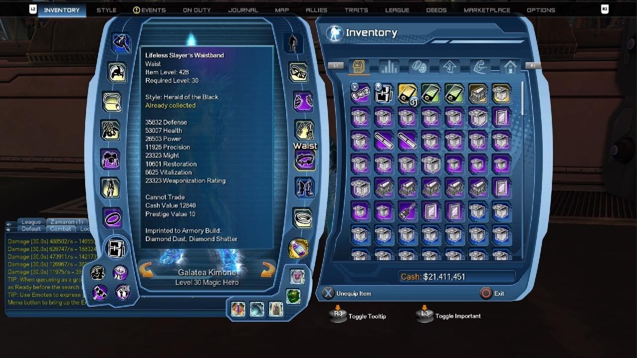 Galatea Kimone: Output Demo (Ice - Single Target DPS)