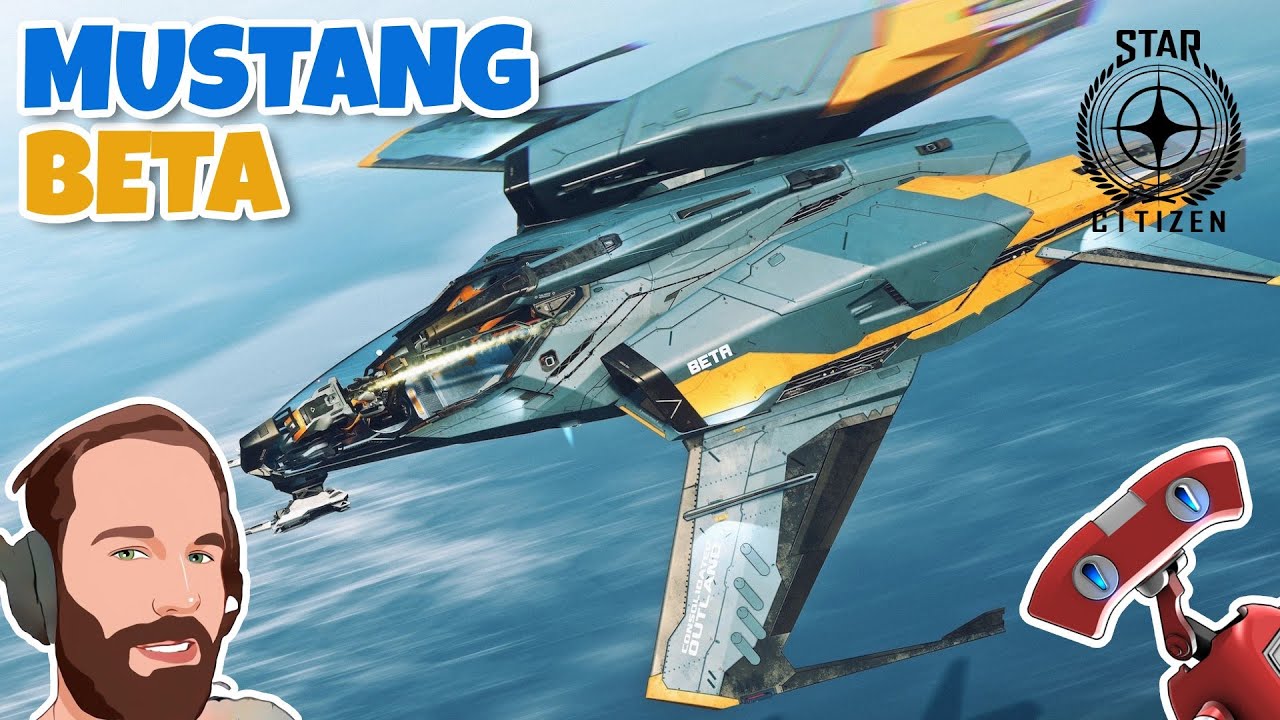 Star Citizen - Visite et Pilotage du Mustang Beta