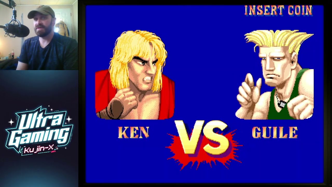 On joue à Street Fighter 2 Hyper Fighting version Arcade