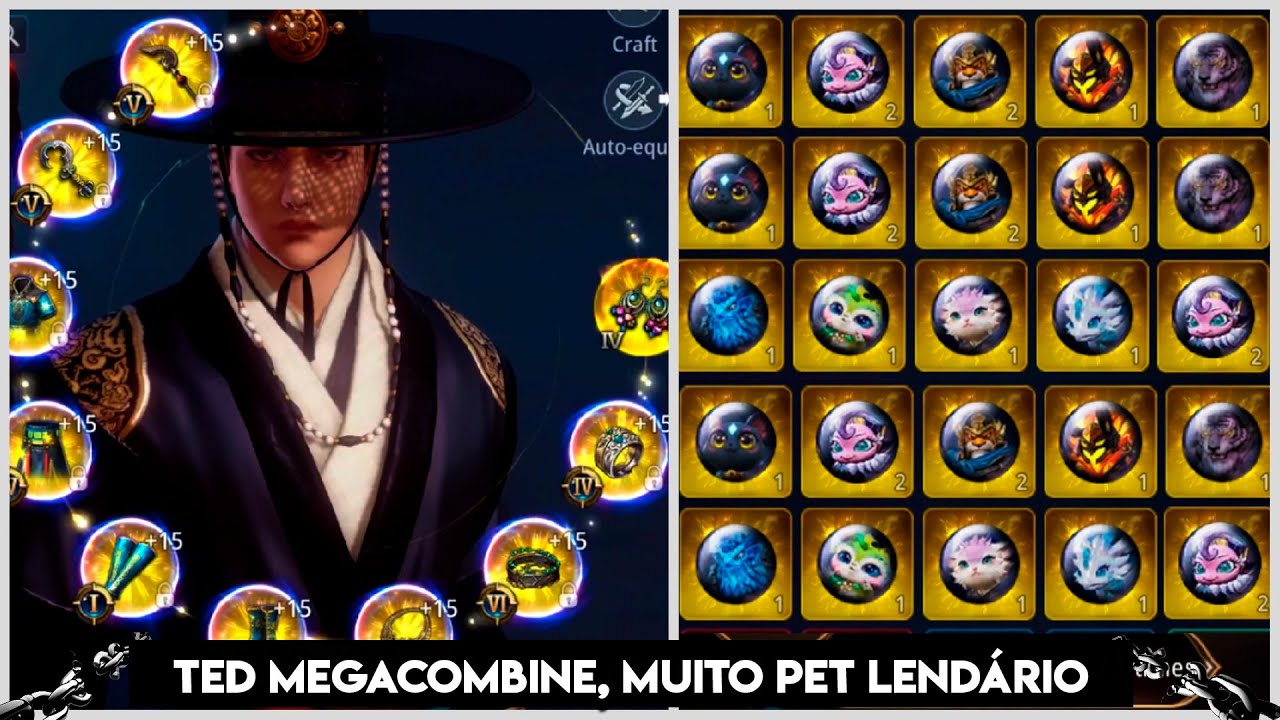 TED COMBINANDO MUITO PET LENDÁRIO, INSANO, MAIS DE 18K - MIR4