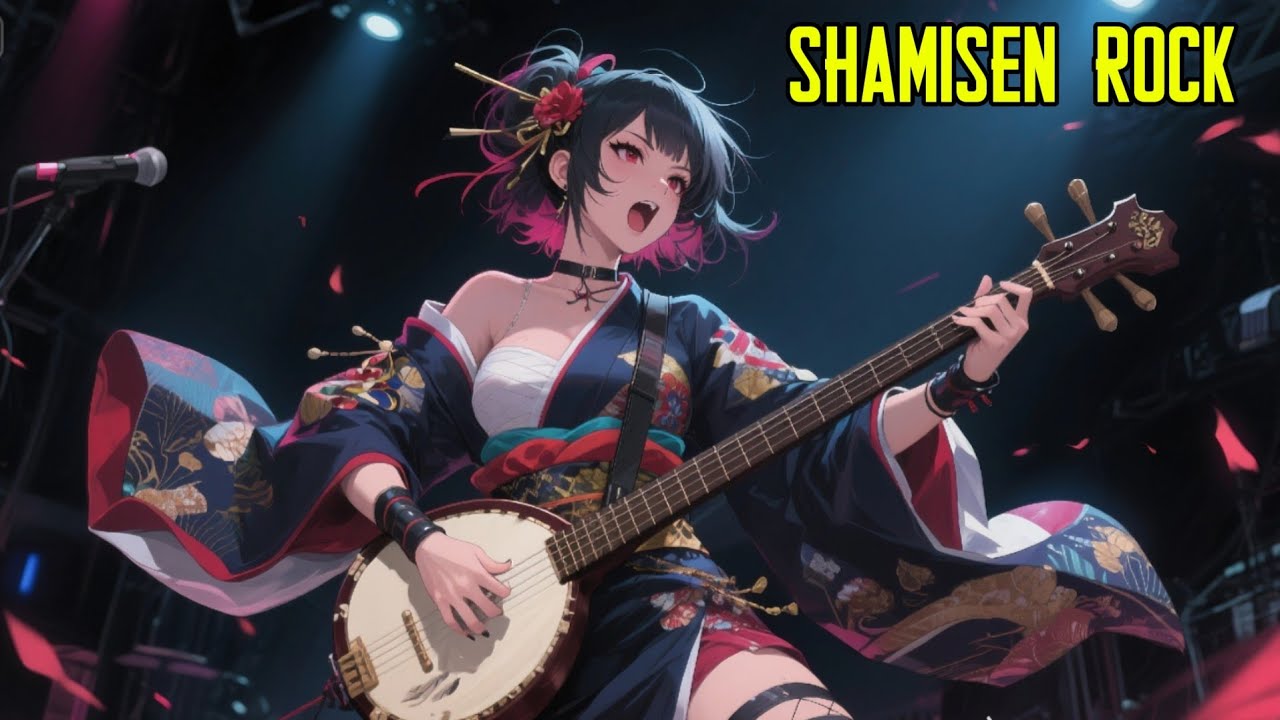 Japanese Shamisen Meets American Rock | Instrumental 🔥
