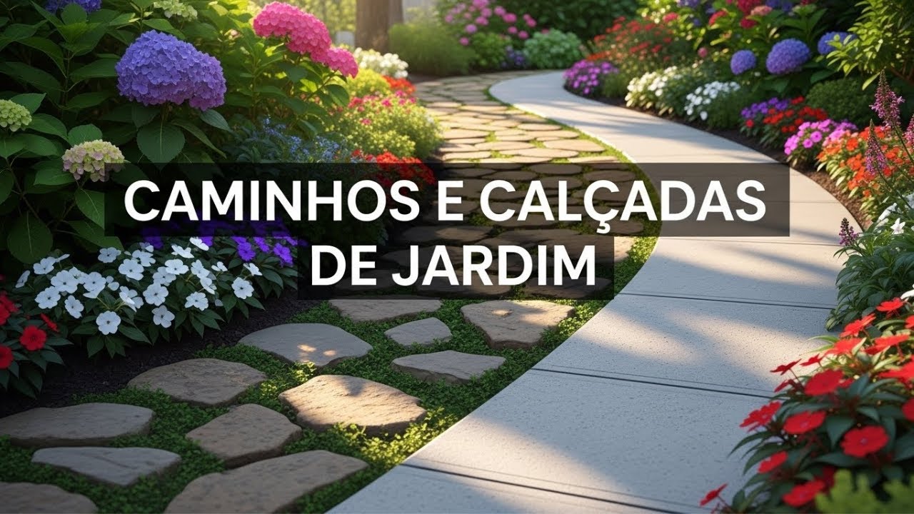 Ideias Incríveis de Caminhos para Jardim que Você Mesma Pode Fazer