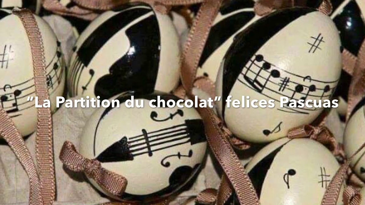La Partition du Chocolat. La partitura de chocolate.Lorena Tassinari