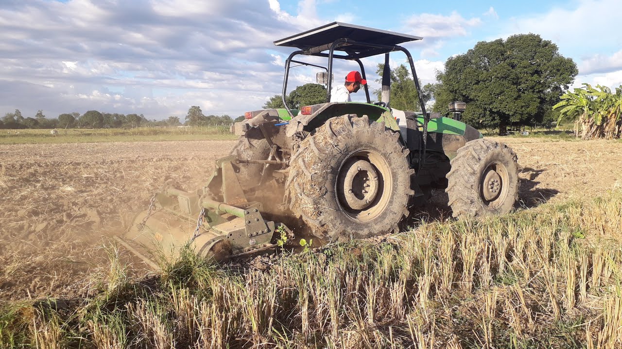 Stage 2 (Rototilling) | Soil Preparation For Corn Plantation | LS585