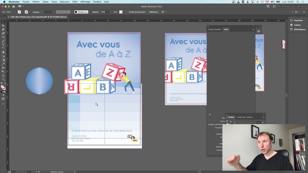 Decomposer les objet et pixeliser les  transparence dans illustrator