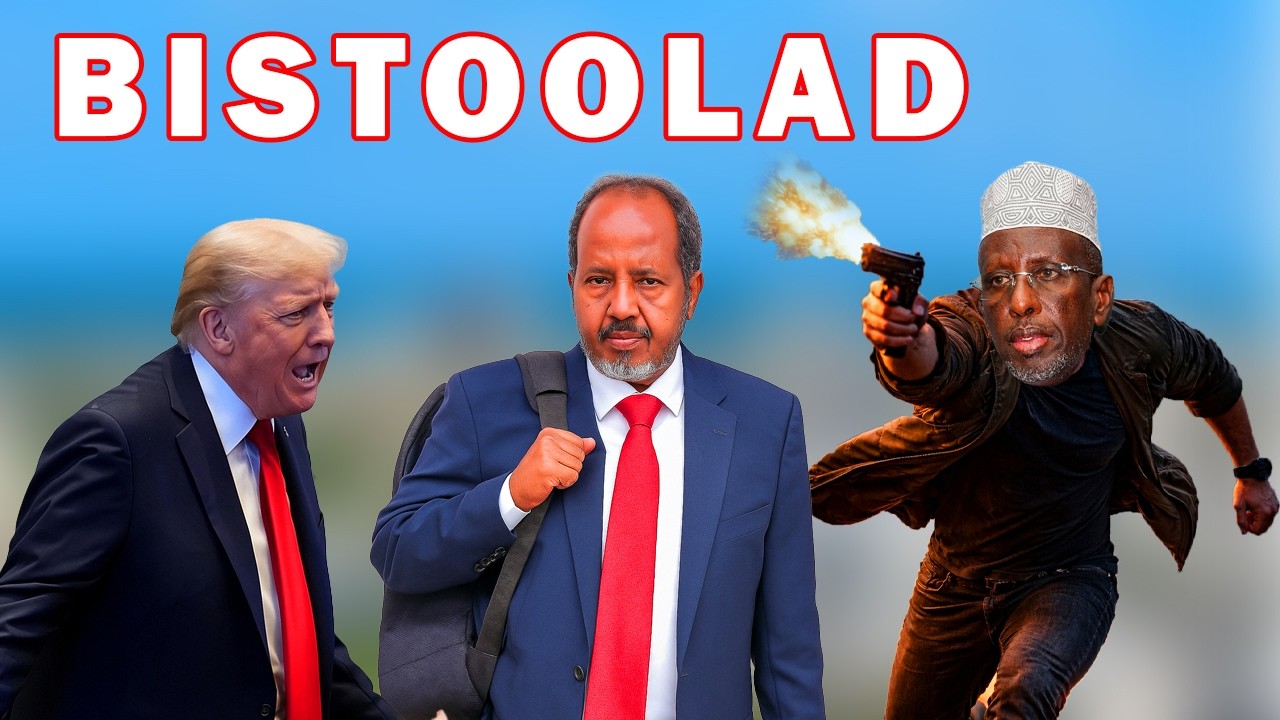 SHARIIF oo bistoolad madaxa ka saaray XASAN SH, XABAD ka socoto Villa Somaliya Iyo Xildhibaano....