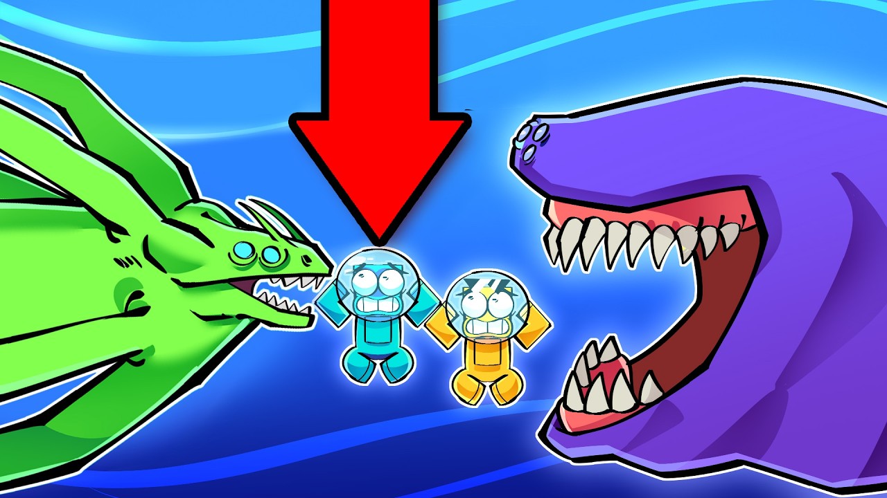 Mergulhe com Monstros Marinhos no Minecraft!