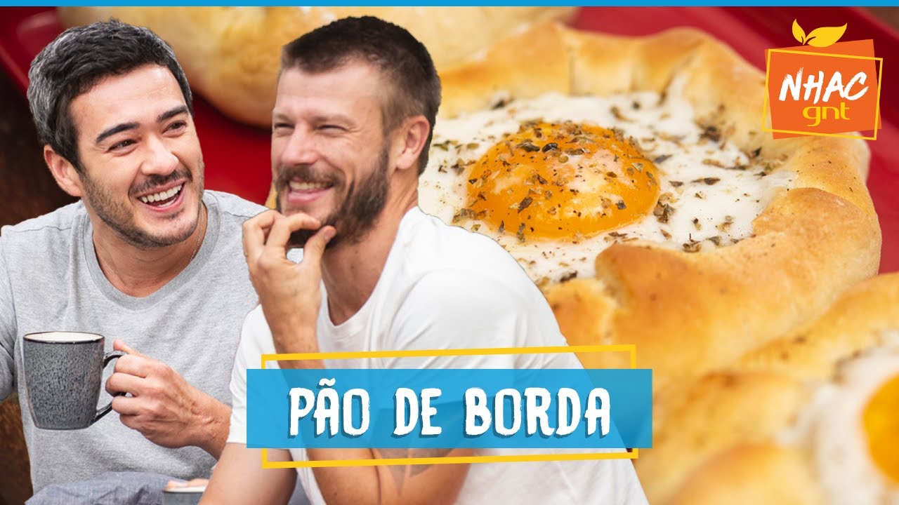 Marcos Veras e Hilbert fazem PÃO COM BORDA RECHEADA com muçarela de búfala | Tempero de Família