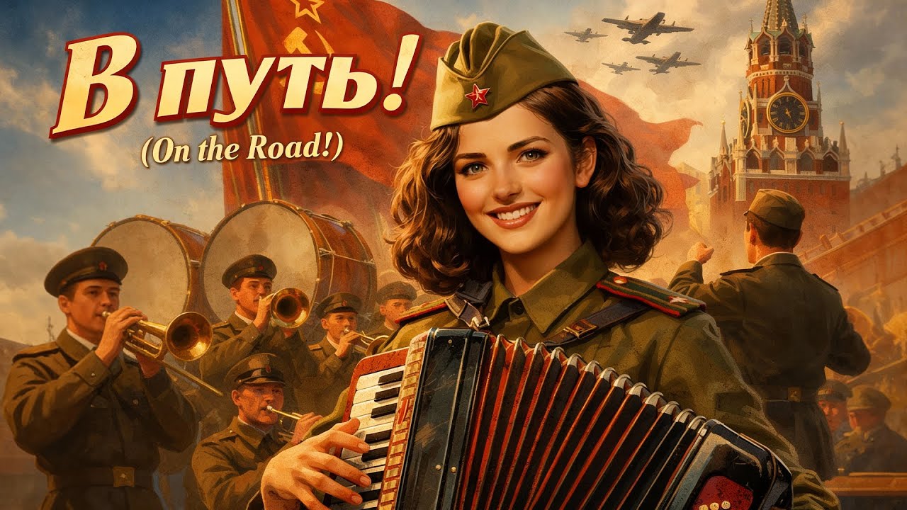 “В путь! (On the Road!) — Iconic Soviet Military March | Orchestral Version”